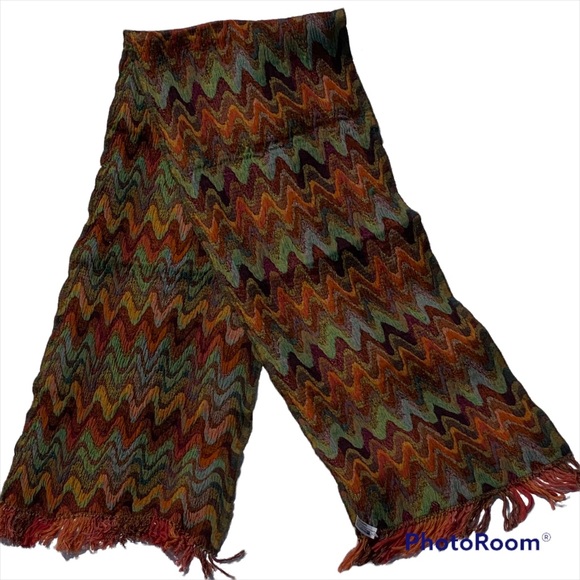 Accessories - NWT ORNG/GREN Scarf